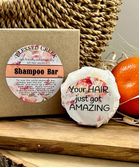 shampoo bar orange
