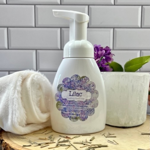 lilac foaming hand soap