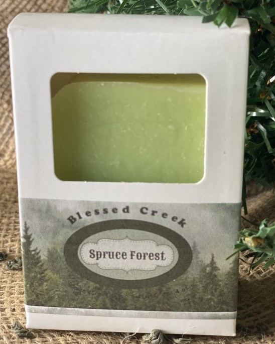 spruce forest bar soap
