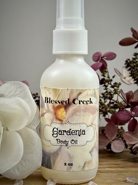 body oil gardenia
