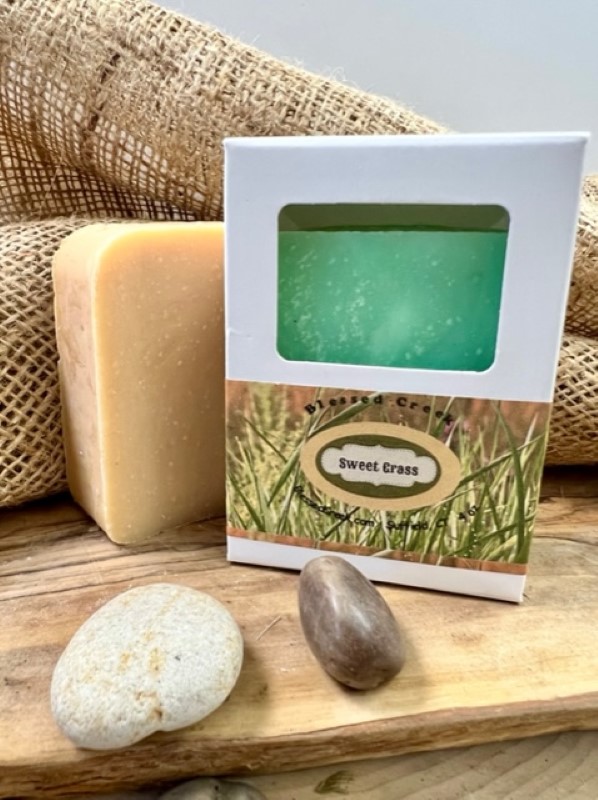 sweetgrass natural bar soap