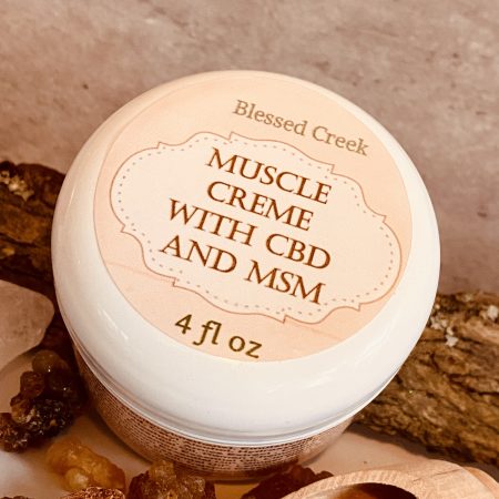 Muscle Creme with MSM and CBD